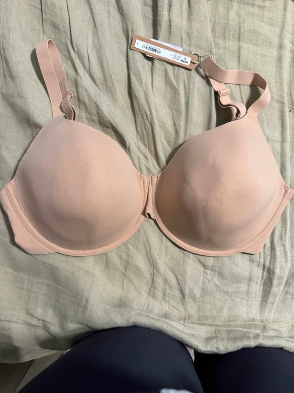 SKIMS Seamless Light Blush T-Shirt Bra